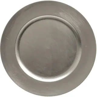 Kaemingk Platzteller GLOSSY 33 cm Silber