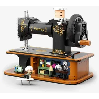 pantasy 85028 Hand Crank Sewing Machine Spielbausteine schwarz