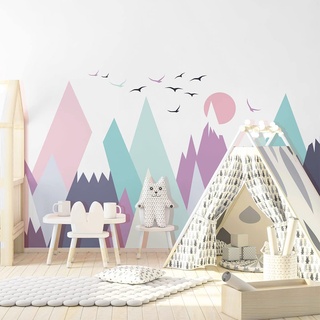 Ambiance Sticker Wandaufkleber für Kinder, Dekoration, Babyzimmer, selbstklebend, riesig, Clarinka – H 40 x B 60 cm
