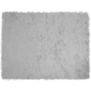 vidaXL Tafalla Fellteppich 240 x 340 cm Grau