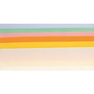 CREATIV DISCOUNT Verzierwachs Set, 6 Stück, Pastell, 200 x 50 mm
