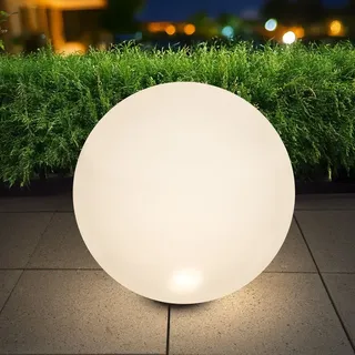 esotec Solar Kugelleuchte Kunststoff D 50 cm inkl. Fernbedienung, 2x Erdspieße, mehrfarbig
