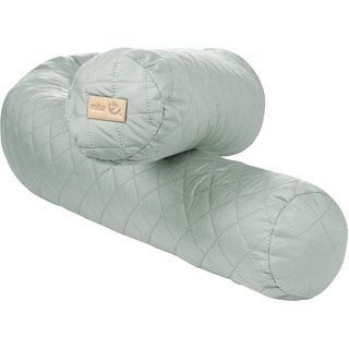 Nestchenschlange ROBA "style, frosty green" Bettnestchen grün (frosty green) Baby Nestchen Bettnestchen