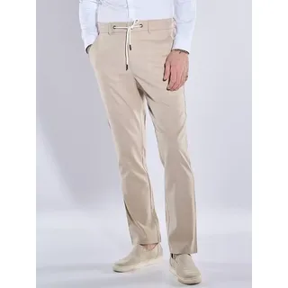 emilio adani Herren Anzug-Hose slim fit Beige uni - 110