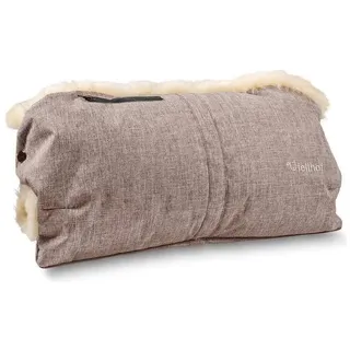 Fellhof Lammfell-Handwärmer Beige