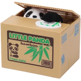 Elektronisches Panda-sparschwein Für Kinder Und Erwachsene – Mit Panda-pfote Für Münzen – Lustiges Schwein