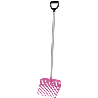 Kerbl Dunggabel EcoFork Mini für Kinder, 113cm, Pink (Abmessung 27,2 x 31 cm, Gewicht 0,22 kg, Kunststoffgabel/Aluminiumstiel) 3230574