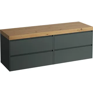 Laufen Waschtischunterbau 4 Schubladen 157 x 49,5 x 58 cm Grau H4065901122661