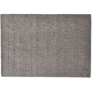 Sansibar Handwebteppich List UNI grey 140 x 200 cm