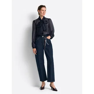 richroyal Schluppenbluse blau 38