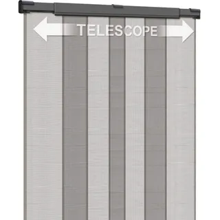 Schellenberg Insektenschutz-Vorhang Telescope 70 - 95 x 220 cm Anthrazit
