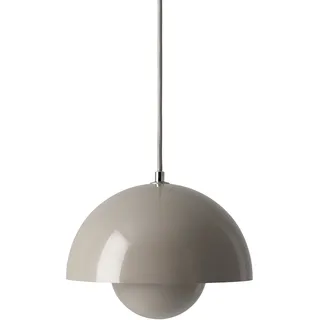 &Tradition - FlowerPot Pendelleuchte VP1 (farbig), grau-beige