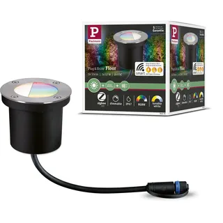 Paulmann Plug & Shine 3.6W RGBW Bodeneinbauleuchte (942.74)