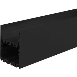 ISOLED LED Leuchtenprofil LAMP40 Up+Down Aluminium schwarz pulverbeschichtet
