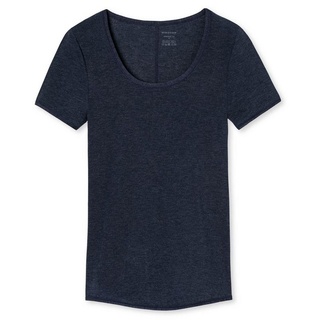 Schiesser T-Shirt Damen Tank Top - Unterhemd, Personal Fit, Basic blau L