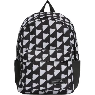 adidas Classic Box Graphic Rucksack Schwarz