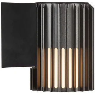 Nordlux Außenwandleuchte Aluminium 16,8 cm IP54 schwarz