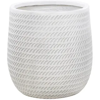 Beliani Livadia Ø 39 x 44 cm Weiß