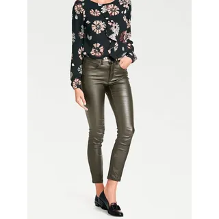 Heine Bauchweg-Hose Jerseyhose Elegant Khaki 22