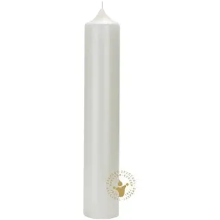 Jaspers Kerzen Kaminkerzen elfenbein 400 x 70 mm, 6 Stück