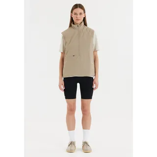 SOS Funktionsweste "Ortler", Herren, Gr. XL, braun (hellbraun), 100% Polyamid, sportlich, ohne Ausschnitt, Westen, mit Primaloft-Wattierung