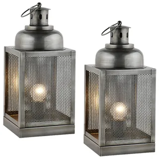 2x Tischlampe Nachttischlampe Lampe Leuchte Nachttischleuchte Retro Vintage Deko