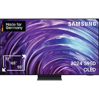 SAMSUNG OLEDGQ65S95D OLED TV (Flat, 65 Zoll / 163 cm, 4K, SMART TV, Glare Free)