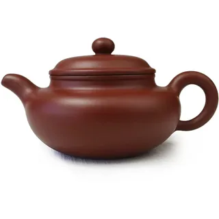 Yxhupot Zisha Classics Teekanne, 250 ml, chinesischer Yixing-Ton, Rot, Rot