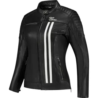 Rusty Stitches Alice Jacke Schwarz/Weiß 44