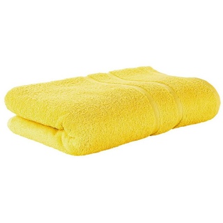 StickandShine Handtuch Handtücher Badetücher Saunatücher Duschtücher Gästehandtücher in Gelb zur Wahl 100% Baumwolle 500 GSM 100 x 150 cm Badetuch