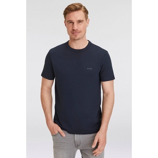 BOSS ORANGE T-Shirt Tegood mit Rundhalsausschnitt blau