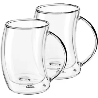 Gräwe Doppelwandige-Thermogläser 0,2 l Transparent 2 St.