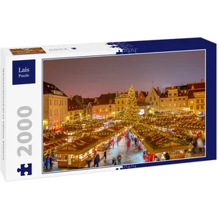 Lais Puzzle Weihnachtsmarkt in Tallinn, Estland 2000 Teile
