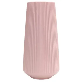 Blumen Vasen Groß Vase Deko Moderne einfache Stil Blumenvase Kunststoff-vasen,Anti Drop Vase Für Dekorieren Von Wohnzimmer,Schlafzimmer,Büro,Restaurant,Café (Rosa)