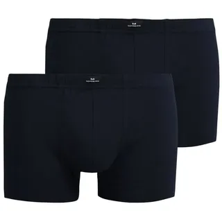 GÖTZBURG Trunk Boxershorts (2-St) mit kleinem Logo am Bund blau L