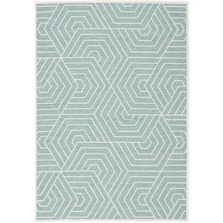 Pergamon In & Outdoor Flachgewebe Ottawa Trend Mintgrün 140x200cm