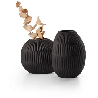 PHILIPPI - Noir Vase (Quer - schwarz)