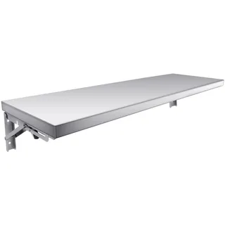TAIMIKO Wandregal aus Edelstahl Klappbares Wandmontiertes Regal Gewerbliche Küchenregale Food Truck Restaurant,Garage,Wäscherei,Hauswirtschaftsraum Wäsche Klapptisch (40cm)