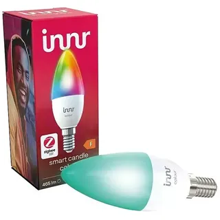Innr Lighting Smart-LED-Lampe Candle Colour  (E14, Dimmbar, RGBW, 465 lm, 4,9 W, 1 Stk.)
