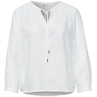 STREET ONE Bluse mit Embroidery Off White 36