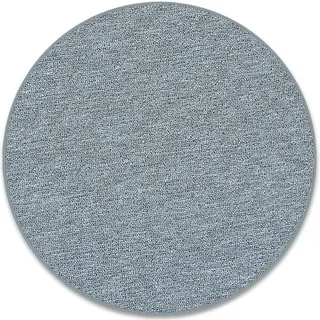 Karat London Teppich Rund Ø 200 cm Silber
