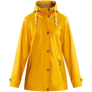 Schmuddelwedda Damen Regenjacke, Senf, 42 - L