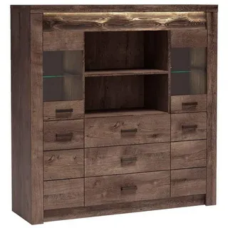 masseno ZERI 137 x 141,5 x 42 cm Braun