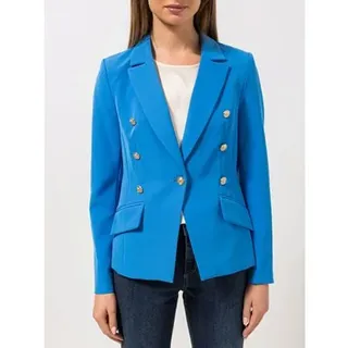 STEFFEN SCHRAUT Blazer, Madrid Schmuckknöpfe bedrucktes Futter figurbetont