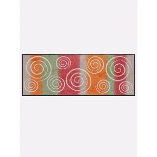 Fußmatte HEINE HOME Gr. 1, bunt (terra, natur), B:30cm H:7mm L:70cm, Kunstfaser, Polyamid, Teppiche, Fußmatte
