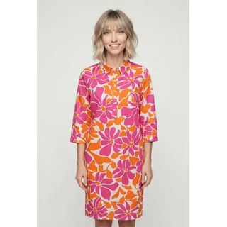 Forever New Hemdblusenkleid Maxi Floral Orange 36