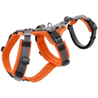 Hunter Maldon Hundegeschirr Orange/Grau XS-S