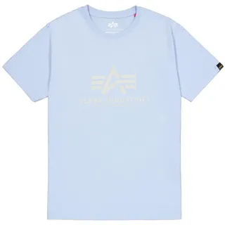 Alpha Industries Basic T-Shirt Artic Blau M