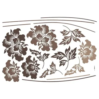 KOMAR Deko-Sticker Grace 100 cm x 70 cm