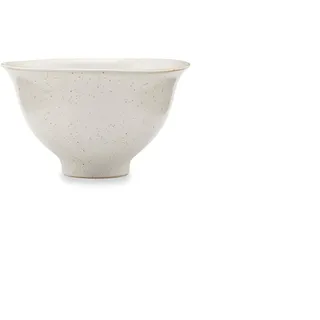 House Doctor Schale Pion Weiß | Pastateller, Suppenteller, Müslischale | Steingut Geschirr | Scandi-Style für Hygge-Lebensgefühl, Small, Cream White